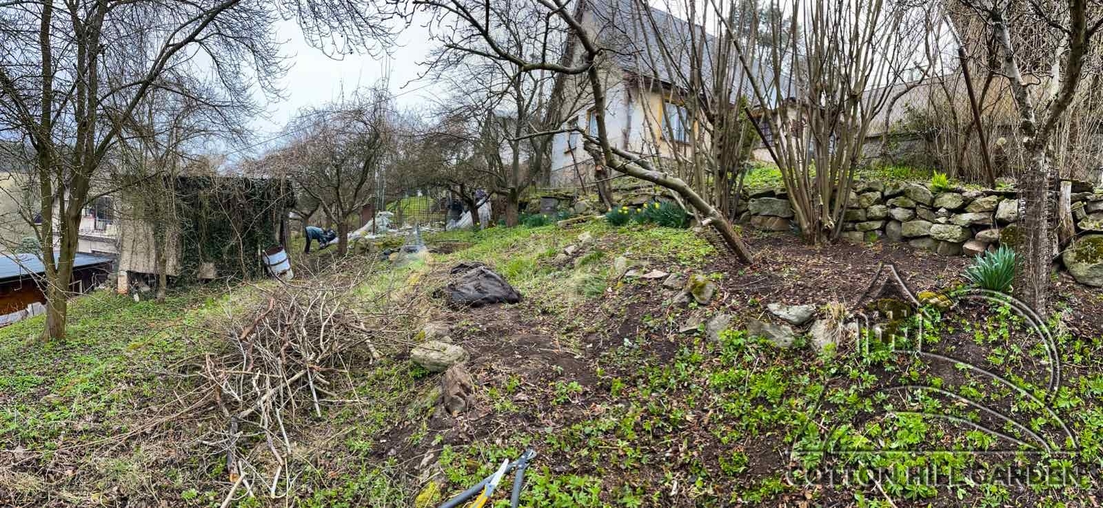 JIŽNÍ TERASY STAV JARO 2022