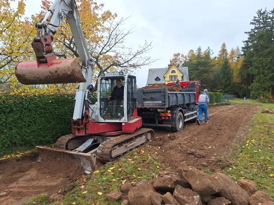 SKRÝVKA PRO PODKLADNÍ ŠTĚRK